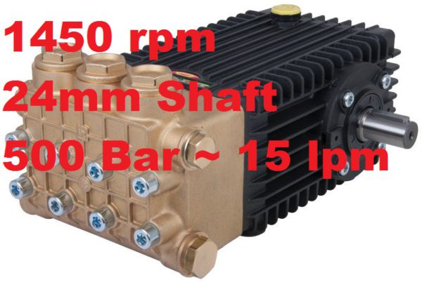 Interpump 500 Bar 15 lpm Pressure Washer Pump W5015