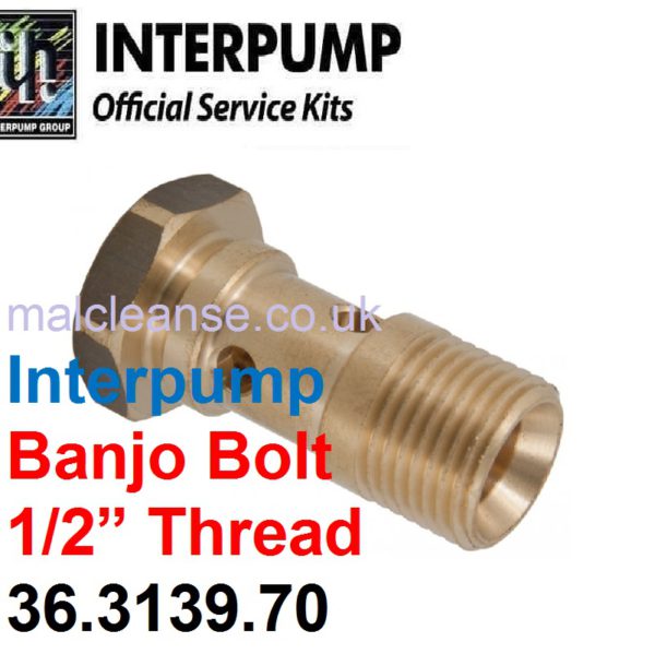 Interpump W-2 1/2" Banjo Bolt 36.3139.70