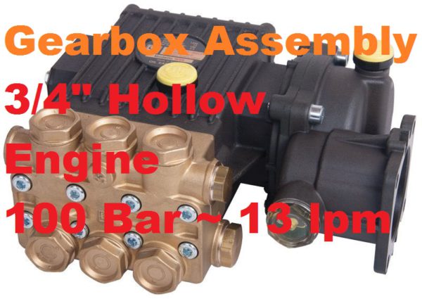 100 Bar 13 lpm Pump & Gearbox for Engine Drive SA99