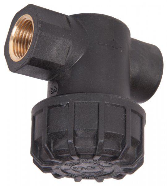 1/2" 30 lpm F5B Inlet Filter with Bypass Port - 28.0350.20
