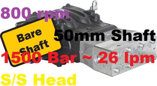 1500 Bar 26 lpm Pratissoli Pump SM14