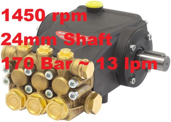 170 Bar 13 lpm Interpump Pump E2B1713M