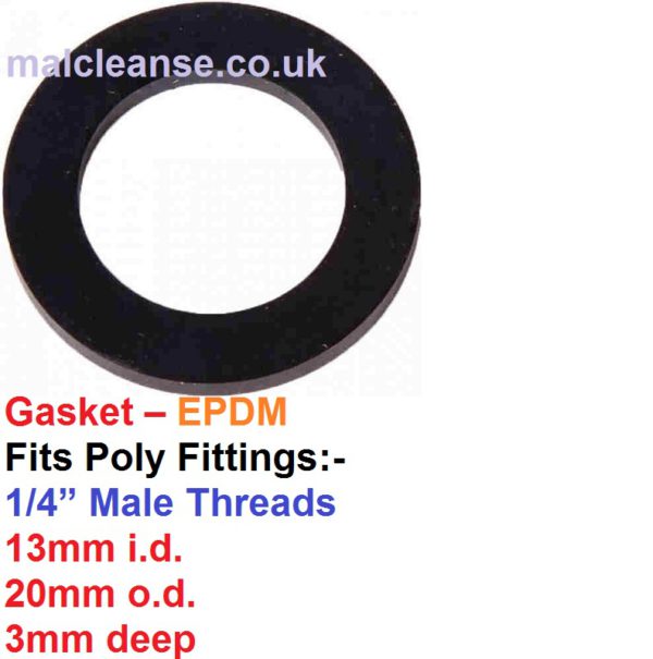 20 x 13 x 3 EPDM Gasket G00002044