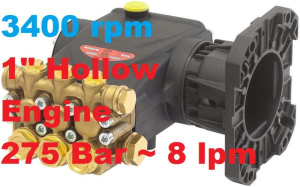275 Bar 8 lpm Interpump Pump E2E2808C