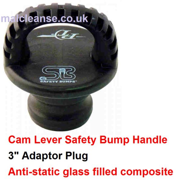 3" Cam Lever Safety Bump Plug Handle SB300M