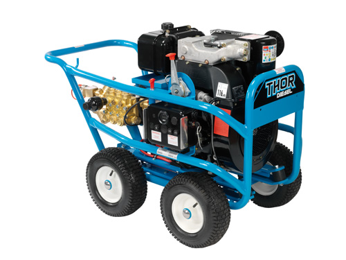 **Thor 250 Bar 29 lpm Diesel Pressure Washer TT29250DHE