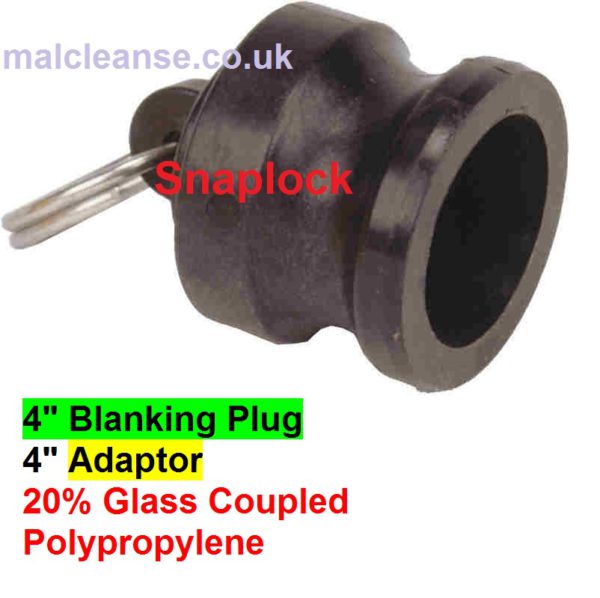 4" Plug Snaplock Cam Lever 4 size DP400-P