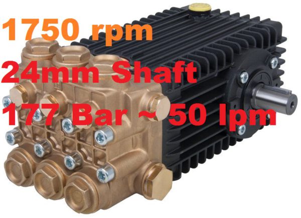 Interpump 172 Bar 50 lpm Pressure Washer Pump T1750
