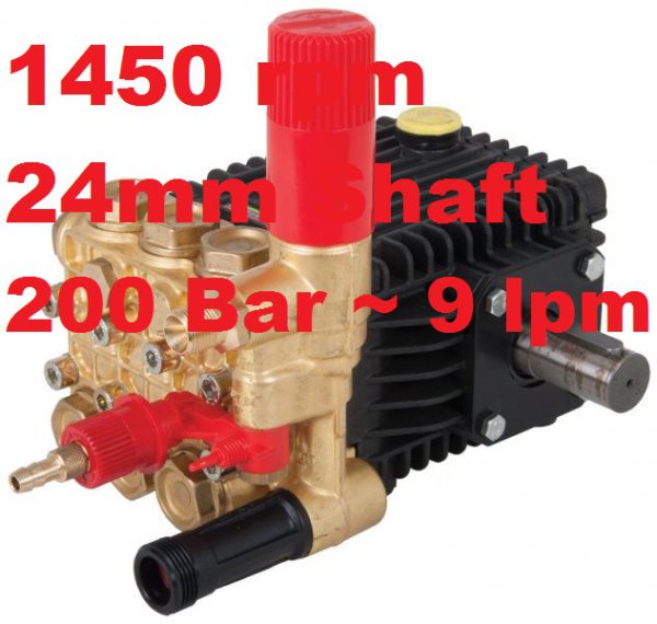 Interpump 200 Bar 9 lpm Pressure Washer Pump EL2009MV