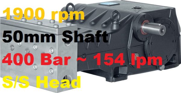 Pratissoli 400 Bar 154 lpm Pressure Pump LKN36-GB19